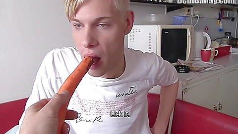 Slutty bitches with a dildo begs