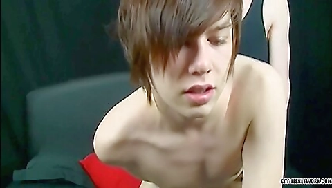 Sexy young chick gets fucked by a huge cock