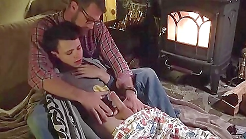 Horny couple having sex on cam