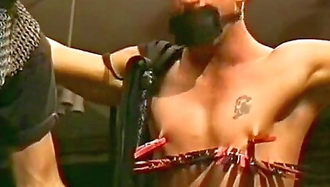 Sexy blonde's first time with her