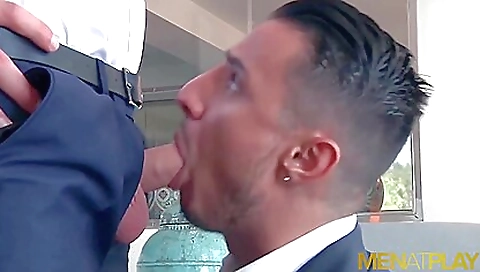 Hot tranny takes off to cum in her ass