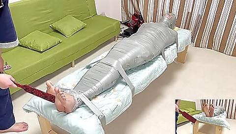 Sexy blonde girl's first time with a fuck