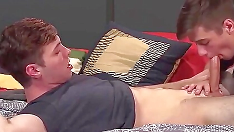 Hot blonde sucks and fucks