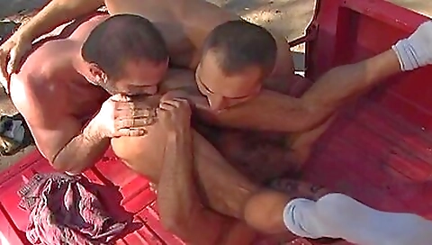 Having first time for her step brother